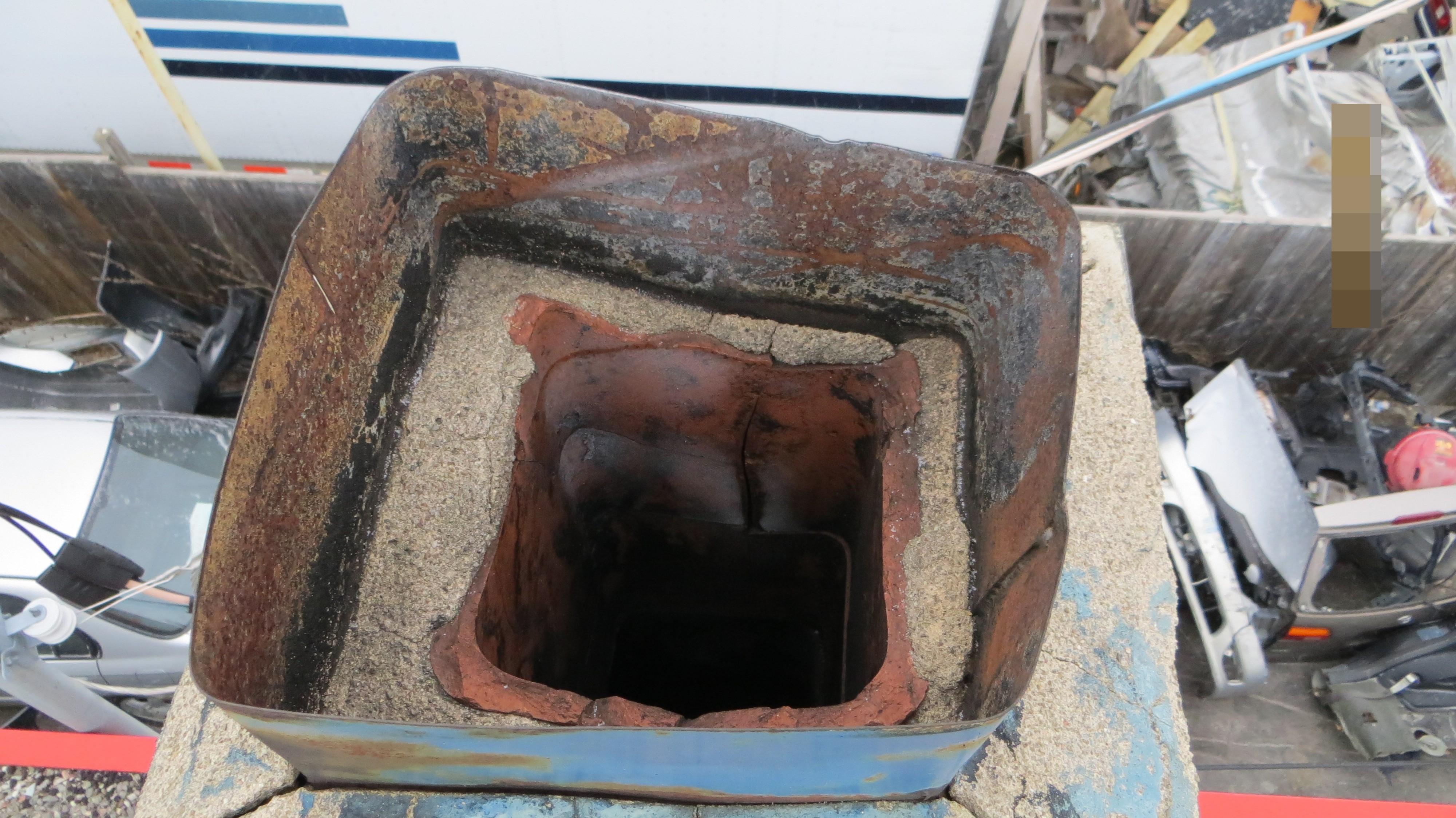 Condition of chimney