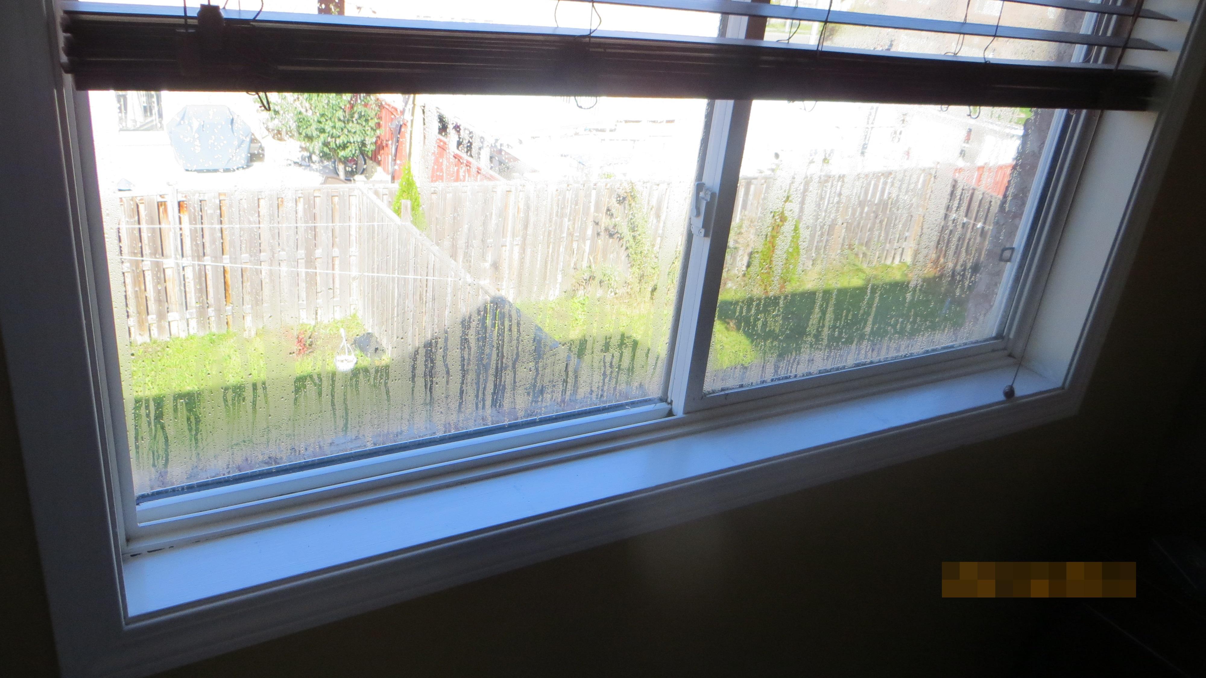 Condensation in windows